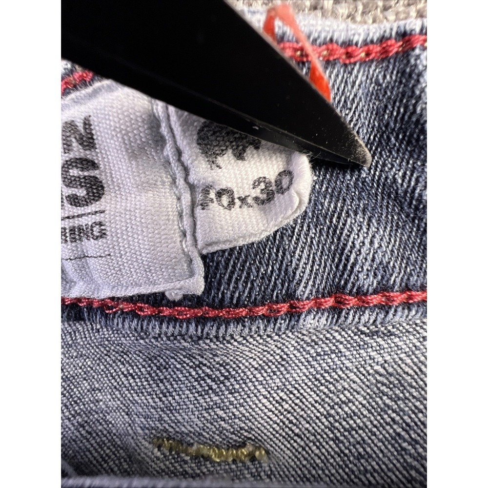 Mountain Khakis Jeans Men 38x30 Blue Classic Fit Straight Preppy M's Camber 109 - Picture 4 of 15